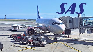 SAS SCANDINAVIAN A320 NEO ECONOMY  Copenhagen  Nice [upl. by Jori111]