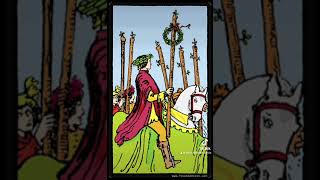 Aprendizaje del significado de las cartas de bastos del Tarot [upl. by Atibat]