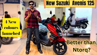 2024 Suzuki Avenis 125 New colour Detailed Review  better than Tvs Ntorq [upl. by Rebecca]