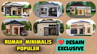 Super Kece  Rumah Minimalis Masa Kini  Anti Jadul  👍 [upl. by Ramuk]