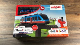 Märklin MyWorld Startpackung 29307 Flughafen Hochbahn Test Review Unboxing der Kinder Eisenbahn [upl. by Anahsek]