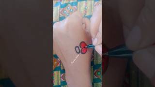 A letter tattoo designs ❤️simple easy tattoo shorts viralvideo [upl. by Attem]