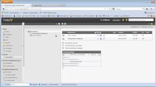 TYPO3Tutorial 201211  Das DateilistenModul [upl. by Olrak579]