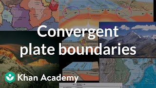 Plate Tectonics Geological features of Convergent Plate Boundaries [upl. by Socin]