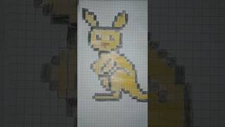 Che cangaroo music cover art pixelartist pixelart youtubeshorts youtubevideos [upl. by Dilisio]