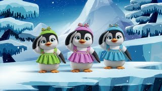 Penguin Cartoon  Penguin Song  Funny kindergarten learning video  Funny Cartoon ampPoem for Toddler [upl. by Khichabia207]