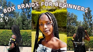 How to BRAID your own hair at home  very DETAILED for beginners  simple method to braid your hair [upl. by Hesketh]