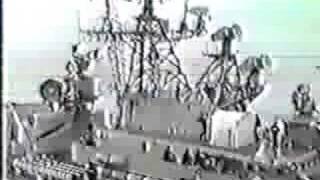 2nd video of USS Yorktown CG 48 Black Sea [upl. by Anovahs433]