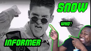 First Time Reaction Snow  Informer Official Music Video 4K Remaster [upl. by Erodoeht859]