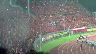 Sarawak fans chanting [upl. by Sirak]