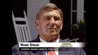 Hank Stram Wired Up for Super Bowl IV HD [upl. by Sivrat3]