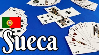 Sueca  Portuguese card game for 4 players [upl. by Dillon]