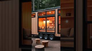 Ultimate MINIMALIST Tiny Home on WHEELS You HAVE to SEE 4 home relax [upl. by Xonk393]