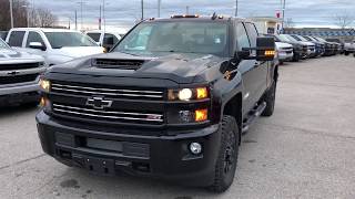 2018 Chevrolet Silverado 2500HD LT Crew Cab Black Roy Nichols Motors Courtice ON [upl. by Jump920]