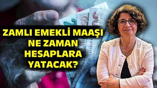 Zamlı Emekli Maaşları Ne Zaman Yatacak Canan Sakarya Aktardı [upl. by Bain46]