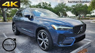 2023 Volvo XC60 B5 Ultimate Dark AWD  POV Test Drive 4K Binaural Audio Harman Kardon Sound System [upl. by Starlene]