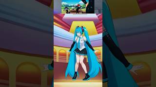 Hatsune Miku amp Yor Forger  Anime Toca Toca dance tocatoca tokatoka flyproject dance cute girl [upl. by Haywood832]