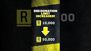 DSS Donation Limit Increased [upl. by Dracir439]