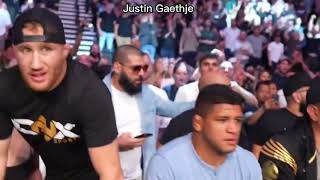 Usman Gets Knocked Out  Fighters React [upl. by Ocsisnarf296]