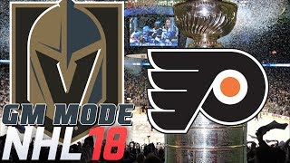 STANLEY CUP FINAL  NHL 18  GM Mode Commentary  Vegas ep 18 [upl. by Hcirdeirf933]