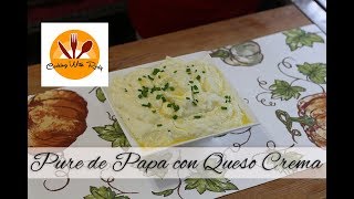 Pure de Papa con Queso Crema [upl. by Yerdua]