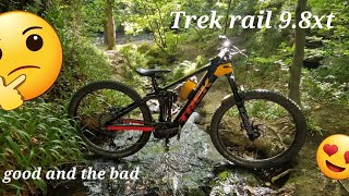 Trek Rail 98XT Pros and Cons so far [upl. by Peter]