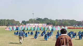 My St Agnes school program in sersa stadium The clip in which I am in army group the pilot [upl. by Enaoj]