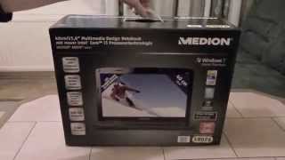 Unboxing Medion Akoya P6622 Hofer PC Laptop [upl. by Quitt]