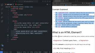 HTML Lists Hyperlinks Quotations amp Formatting  Create a resume with HTML only [upl. by Rock]