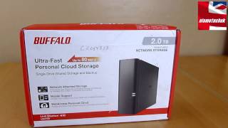 Buffalo Link Station LS410D 2TB NAS Unboxing Overview  nguyenphongvn [upl. by Jacquenetta]