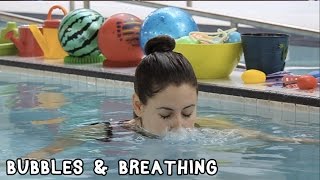 Step 3 Bubbles amp Breathing While Swimming  Learn How to Swim with AquaMobile [upl. by Asus]