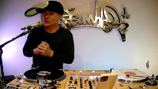 DJ QBERT 114 Remixed Combos WISDOM OF WAX Qbert Skratch Piklz scratch scratching [upl. by Ahsilem267]