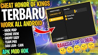 NEW CHEAT APK MOD MENU HOK TERBARU 2024 – DRONE VIEW ENEMY EASY TEAM PRO HACK HONOR OF KINGS CHRONOS [upl. by Ybroc]