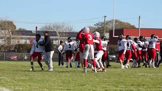 Durfee VS New Bedford Brawl  Annual Thanksgiving Day High School Football [upl. by Siol656]