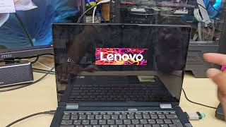 How to Enter BIOS amp Set up USB Boot on Lenovo ThinkBook 14S Yoga [upl. by Nylidam]