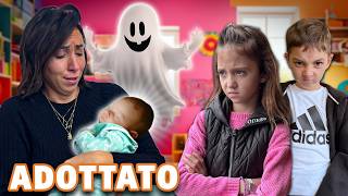 ADOTTIAMO UN BIMBO CHE CI HA MANDATO LO SPIRITO DI HALLOWEEN JAKSON TROVATO FUORI CASA [upl. by Citron]