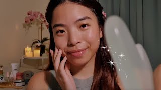 ASMR Soothing Skincare amp Haircare Before You Sleep 🌿 Personal Attention with Gentle Layered Sounds [upl. by Frissell]