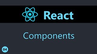 ReactJS Tutorial  4  Components [upl. by Okime]