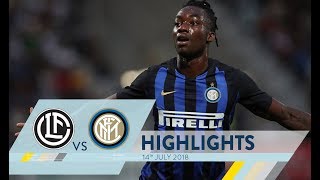 LUGANOINTER 03  Highlights  InterPreSeason 201819 [upl. by Jovitta]