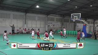 COURT B  CIBA BANJARMASIN VS THE LION SURABAYA  KU 11  DK TOURNAMENT 2023 [upl. by Tiersten254]