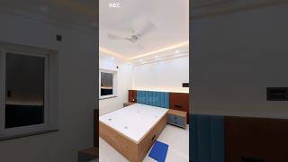 12’ x 12’ Bedroom Interior Design Bedroom interiorjagat interiors shorts viral [upl. by Vatsug438]