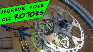 Upgrade Your MTB Brake Rotors  Install and Set Up  Shimano XTSaint RT86 IceTech [upl. by Evelinn138]