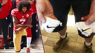 Why People Are Boycotting Nike Following New Colin Kaepernick Ad [upl. by Nanni]