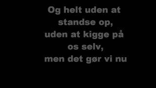 Christian Brøns  Bedst når vi er to lyrics [upl. by Gamal534]