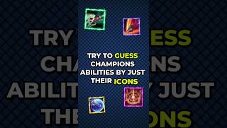 Guess champions Abilities by their ICONS leagueoflegends shorts minigames guessinggame [upl. by Nivrem]