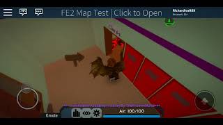 Roblox  FE2 Map Test Annihilated Academy MOBILE [upl. by Robenia]