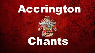 Accrington Stanleys Best Football Chants Video  HD W Lyrics [upl. by Nylanaj]