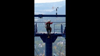 Behind The Schweitzer with Lift Maintenance shorts [upl. by Annocahs]