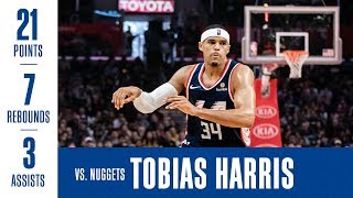 Tobias Harris Highlights vs Nuggets  1222 [upl. by Leikeze162]