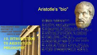 10 Introduction to Aristotle [upl. by Acim]